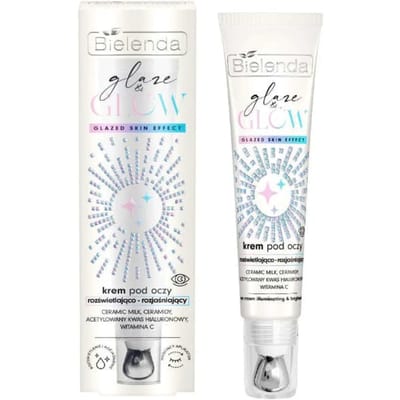 Bielenda Glaze &amp; Glow Eye Cream Illuminating &amp; Brightening Glazed Skin Effect 15 ml