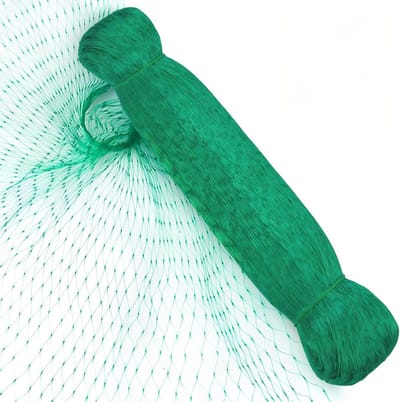 PE-net voor fruitbomen – S – 200 x 1000 cm – Maaswijdte 15 x 15 mm – Planten-/tuinnet – Beschermnet voor fruitbomen – Duurzaam fruitnet – Voor buiten/tuin – Boomgaardnet – Beschermnet voor planten, vijvers, fruit en groenten – Groen