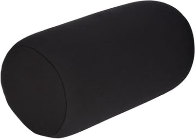 Allecto Plus - Microparelkussen voor Rugsteun en Neksteun - Reisgrootte - Comfortabel Zwart