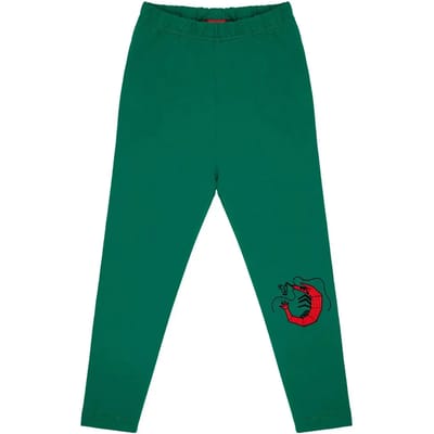 Geborduurde legging kind Raspberry Republic