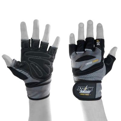 StormCloud FG-2 Serie - Sporthandschoenen - Zwart/Grijs - Verstelbare Polsband