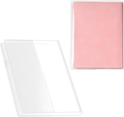 A6 Plannerhoes - Transparante PVC - Boeken Beschermen - Duurzaam Flexibel - 23 x 15 cm - Transparant