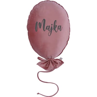 Deluxe kussen ballon blush roze gepersonaliseerd Malomi Kids