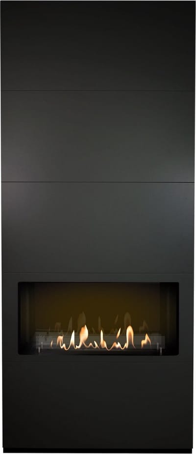 Xaralyn Bio-ethanol haard - Ambiance BCB - zwart hout - 3,5 KW verwarming - echte vlammen - geen rookafvoer nodig