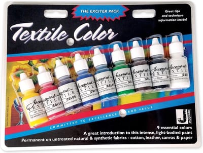 Jacquard Textielverf Set 9 stuks 14 ml