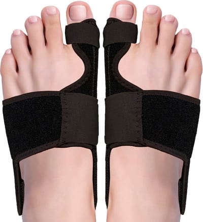 U Fit One 2 Stuks Hallux Valgus Bunion Grote Teen Spalk - Verstelbaar & Universeel - Teenspreider