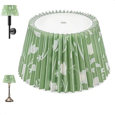 Glas lampenkap met groene boho-stijl voor slaapkamer en woonkamer