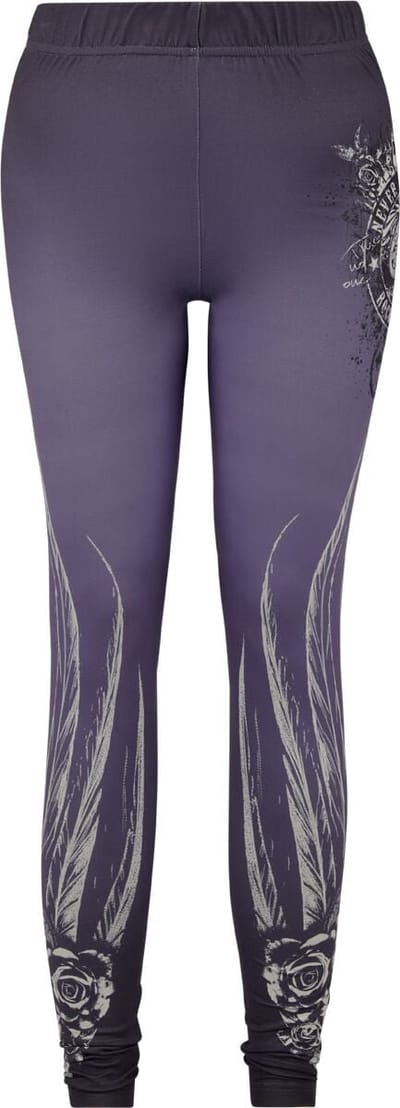 Rock Rebel by EMP - Rock Legging - Rebels & Reapers - S tot XXL - voor Vrouwen - meerkleurig
