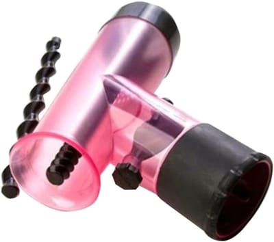 Haarroller Krulstaven - Krulspelden Föhn - Haar Stijlen - Verstelbare Krulstaven - 21.5X16X6.3cm - Roze