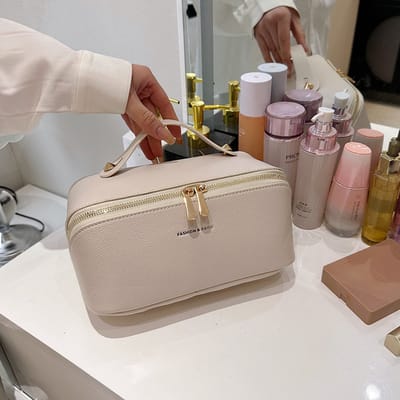 Toilettas, Make Up Tasje, Make Up Koffer, Beautycase, Make Up Organizer, Make Up Tas, Reis Toilettas, Reistas, Toilettas Dames, Make Up Organizer, Make Up Etui, Beautycase Koffer, Cosmetica Tas, Verjaardag, Moederdag, Valentijnsdag, Cadeautje, CREME