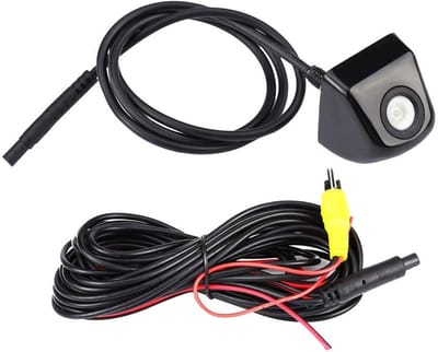 Dailygoods- Achteruitrijcamera CCD - Nachtzicht - Waterdicht IP68 - 720 Pixels - 12V Voertuigen - Kunststof/Metaal