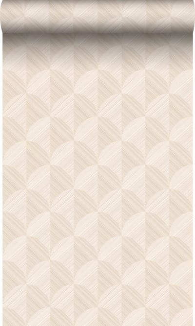 Origin Wallcoverings behang 3D-motief lichtbeige - 50 x 900 cm - 347987