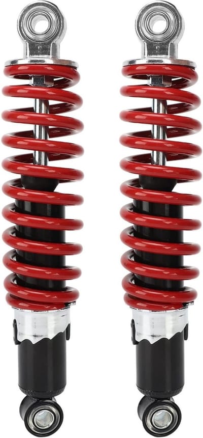 Kwalitatieve 250mm Schokdempers voor Dirt Bikes, ATV's en Go Karts - 2 Stuks Vering Systeem