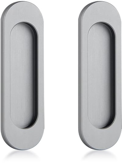 Dailygoods- Deurgrepen Aluminiumlegering - Schuifdeurgrepen - Handgrepen - Deurknoppen - 2 Stuks - Modern Design 30 x 100 x 6 mm - Deurgreep
