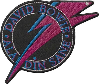 David Bowie - Aladdin Sane Patch - Multicolours