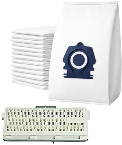 DEGG® - Stofzuigerzakken (10 Stuks) + HEPA Filter SF-HA50 – Geschikt voor Miele Guard L1, M1 – Complete Set – Vervangt HyClean Pure