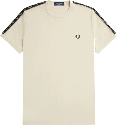 Fred Perry Contrast Tape Ringer Shirt Heren