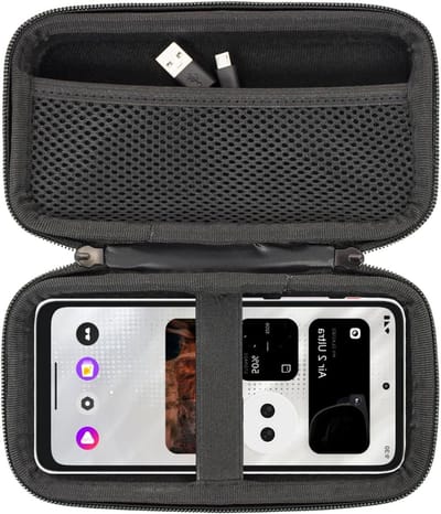 Duurzame Hard Case Bescherming voor XREAL Beam Pro - Schokbestendig en Lichtgewicht Ontwerp - Zwart