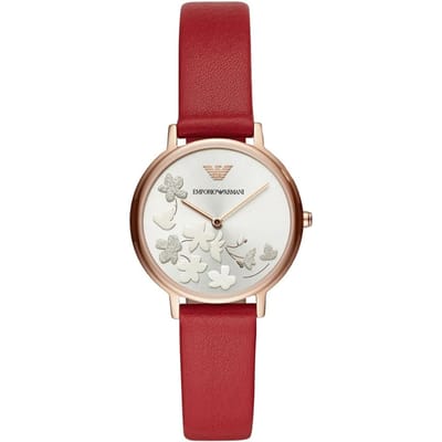 Emporio Armani AR11114 Rose Gouden Kast Dames Horloge