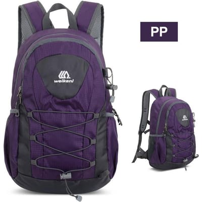 Mini Camping Rugzak Reis Wandel Tas Voor Mannen Vrouwen Jongen Meisjes Ultralicht Outdoor Sport Kamperen Klimmen Kleine Lichtgewicht Tas blue