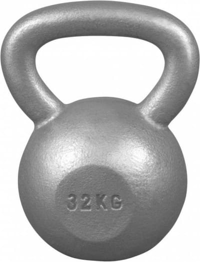 Gorilla Sports Kettlebell - Gewicht - Kettle Bell - Gietijzer - 32 kg