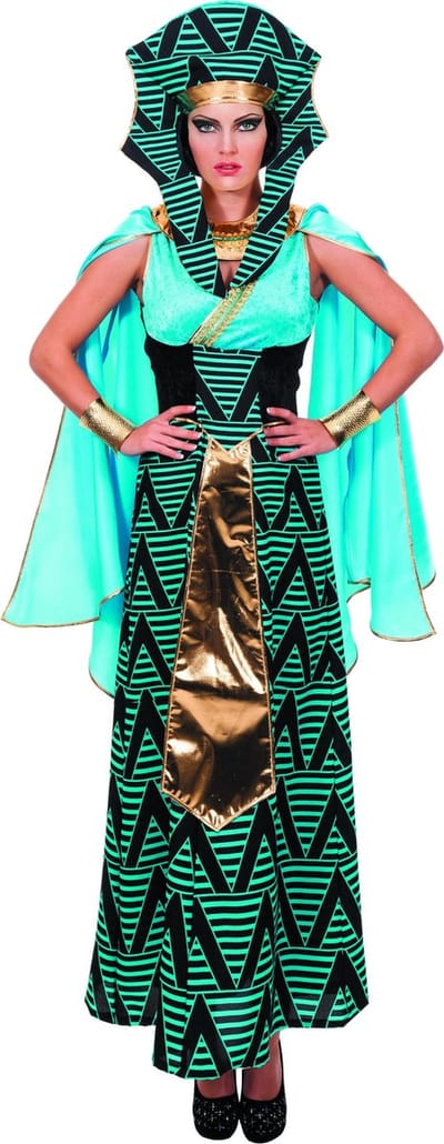 Egyptische jurk Aida - Maat 46