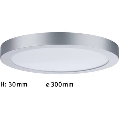 LED-paneel Abia rond 300mm 22W 2200lm 4000K Chroom mat