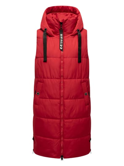 Navahoo dames lange bodywarmer Schnuffelchen – Warm & Stijlvol met Capuchon