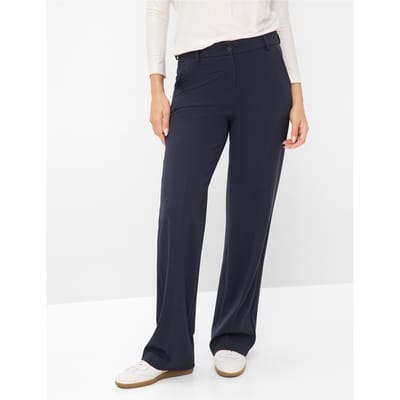 Brax Dames Palazzobroek  Style MAINE NAVY, donkerblauw, maat 34