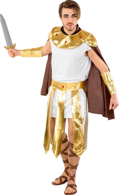 dressforfun - Herenkostuum machtige gladiator - M - Verkleedkleding carnaval - Halloween - Verkleden - Feestkleding - Carnavalskleding - Feest - Partykleding