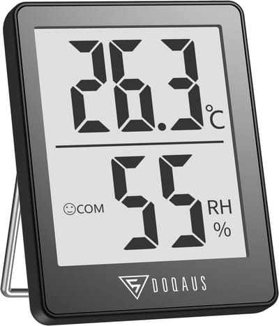Hygrometer - Weerstation Binnen en Buiten - Weerstations - Luchtvochtigheidsmeter - Meten