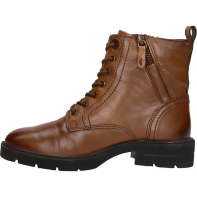 SUB55 Veterschoenen Hoog Veterschoenen Hoog - Cognac - Maat 36