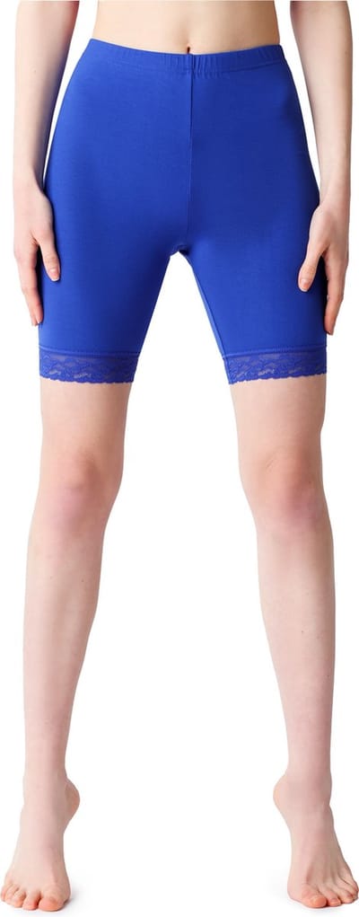 Bellivalini BLV-BLV50-216-LE Dames Leggings - Sport - Vrijetijdsbroek - Kort - Viscose - Sporbroek - Yogabroek - Kobalt - XS