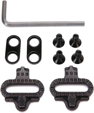 Mountain Bike SPD Pedals - Fiets Spinning Pedalen - MTB Schoen Bevestiging Stud Set voor 1 Paar Studs