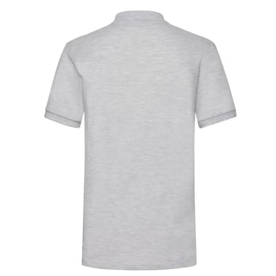 Fruit of the Loom Heren Heather Poloshirt (Heide Grijs)