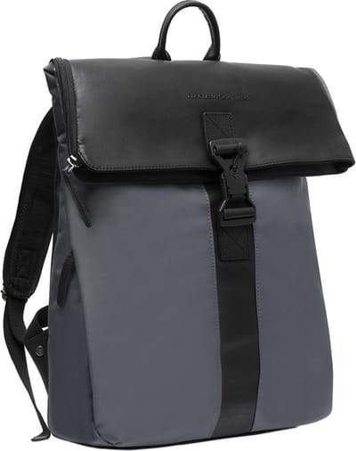 The Chesterfield Brand Vrije tijd rugzak Rugzak met laptopvak Trondheim Backpack Light Grey Grijs