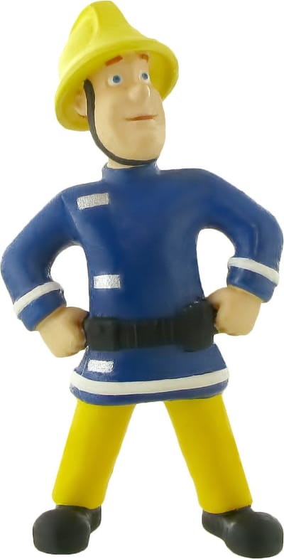 Comansi Speelfiguur Brandweerman Sam (helm) 9 cm.