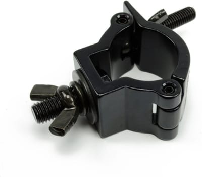 lightmaXX Half Coupler Black 32-35mm TÜV,75kg - Half coupler