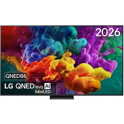 86 inch LG QNED evo AI QNED86 Mini LED 4K Smart TV 2026 - 86QNED86B6B