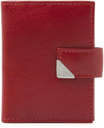 Pasjeshouder mannen | Pasjeshouder uitschuifbaar | Pasjeshouder vrouwen | Pasjes houder | Pasjeshouder leer | Pasjeshouder met drukknop | RFID | Cadeau voor mannen | 15692