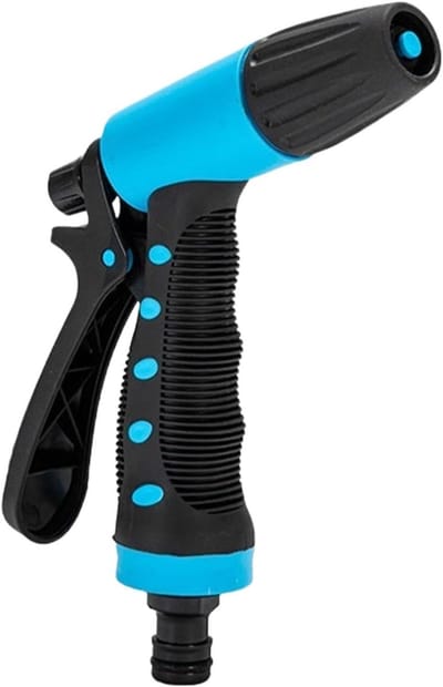 Slangmondstuk - Watersproeier - Buiten Reinigen - Krachtige Sproei - 218 cm - Zwart