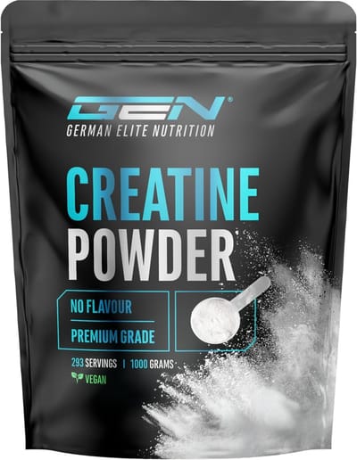 Creatine Monohydraat Poeder 1000 g – Microfijne Creatine Monohydraat, zeer goed Oplosbaar en Hoog Gedoseerd – Zonder onnodige Toevoegingen – Vegan – 293 Porties
