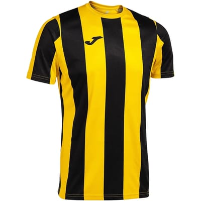 Joma Inter Classic T-shirt Met Korte Mouwen Geel,Zwart S Man