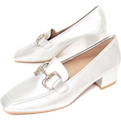 Casual Instappers voor Dames Montevita Luxurym 105009 36 zilver