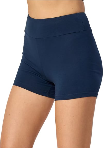 Merry Style MS-MS10-359-LE Dames Leggings - Sport - Vrijetijdsbroek - Kort - Katoen - Sporbroek - Yogabroek - Marineblauw - XS