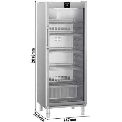 Liebherr Koelkast RVS PERFECTION - 688 liter - GN 2/1 - RVS interieur - 1 glazen deur