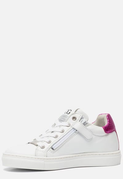 Go Banana's Go Banana‘S Sneaker Klittenband - Peach Flowers - Sneakers Kinderen - Meisjes - PEACH FLOWER - Canvas - Maat 31