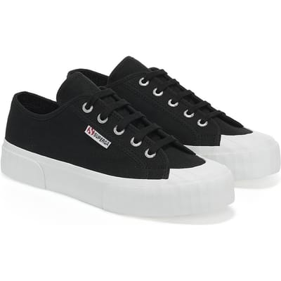 Superga Volwassen unisex 2630 Cotu Trainers (Zwart)