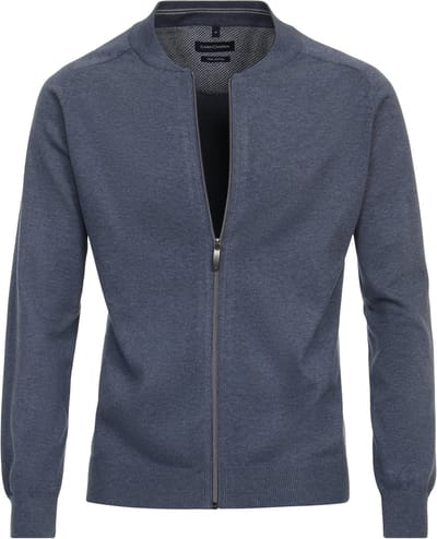 CASA MODA comfort fit vest - blauw