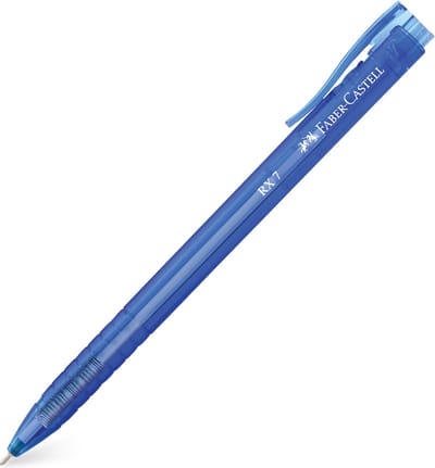Faber-Castell balpen - RX7 - lijnbreedte 0.7mm - houderkleur blauw - FC-545451